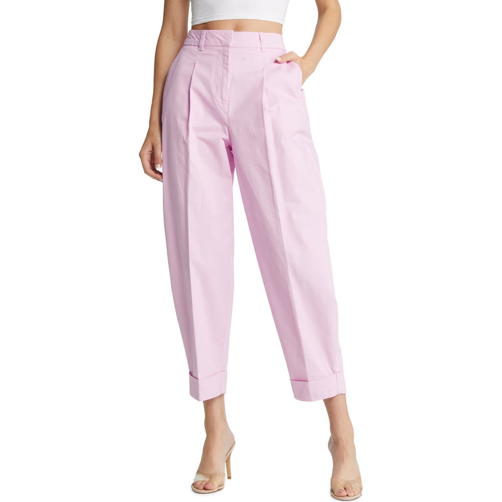 VERO MODA Aviaya Barrel Cuff Pants in Pink Lavender  product