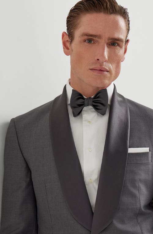 Brunello Cucinelli Tuxedo With Shawl Lapel In Gray