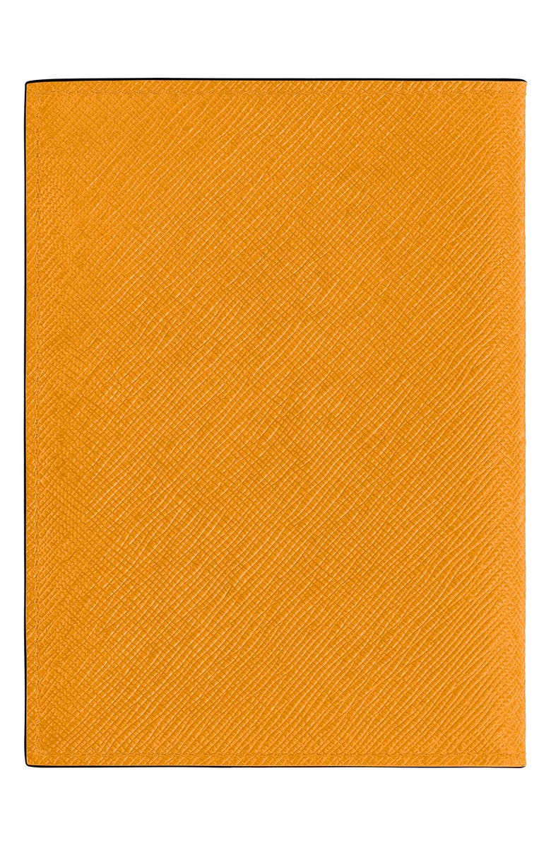 Montblanc Sartorial Leather Passport Case, Alternate, color, 