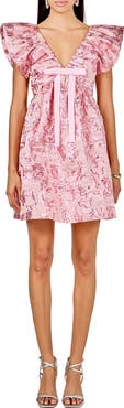 Endless Rose Jacquard Minidress