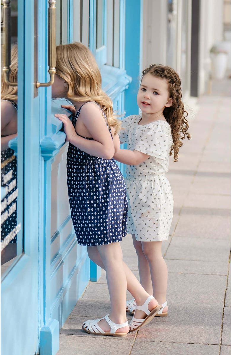 Hope & Henry Baby Girls' Organic Knit Flutter Romper, Infant, Alternate, color, 