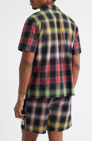 Rave Plaid Camp Shirt
