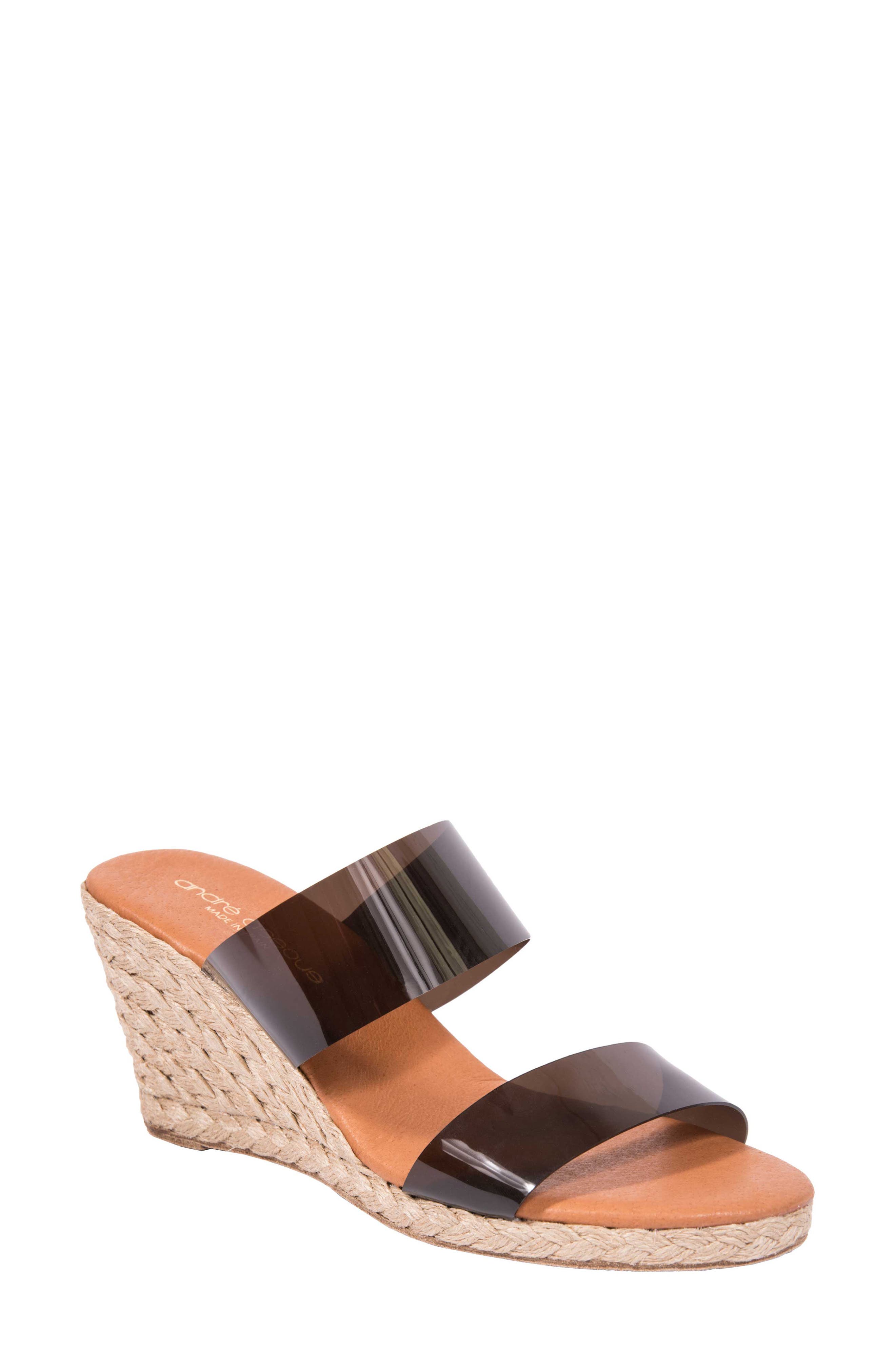 André Assous Anfisa Espadrille Wedge, Main, color, 