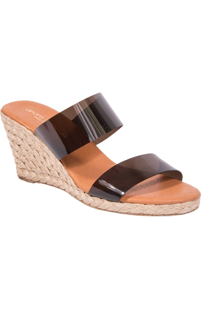 André Assous Anfisa Espadrille Wedge, Main, color,