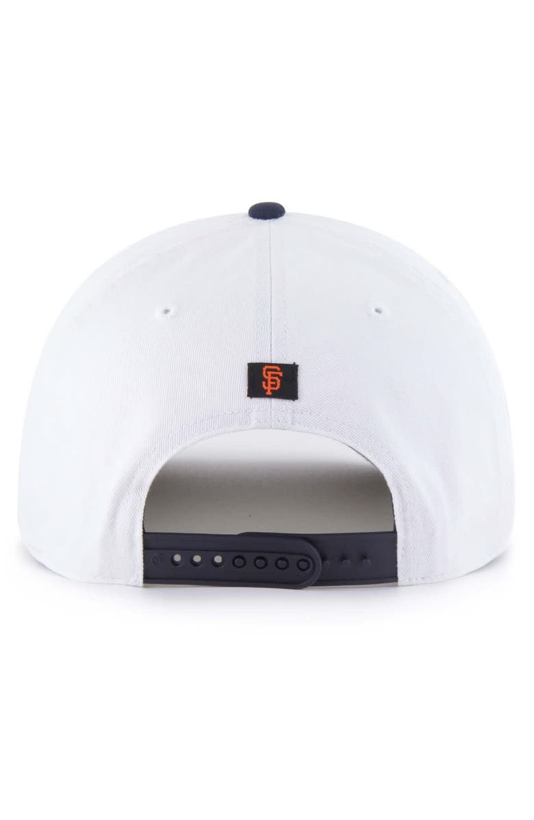 '47 Men's '47 White San Francisco Giants Patriotic Overhand Hitch Adjustable Hat, Alternate, color, White