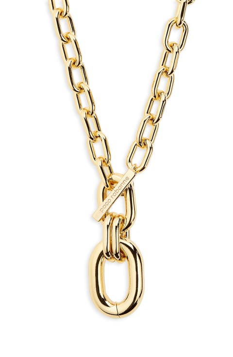 Extra Large Link Pendant Necklace