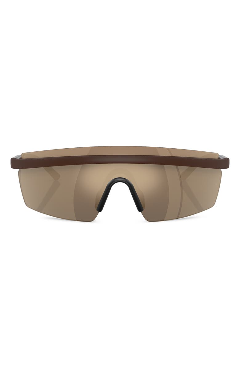 Oliver Peoples x Roger Federer R-4 138mm Rimless Shield Sunglasses, Alternate, color,