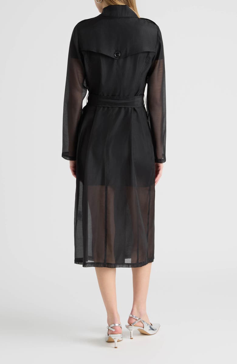 NVLT Sheer Trench Coat, Alternate, color,