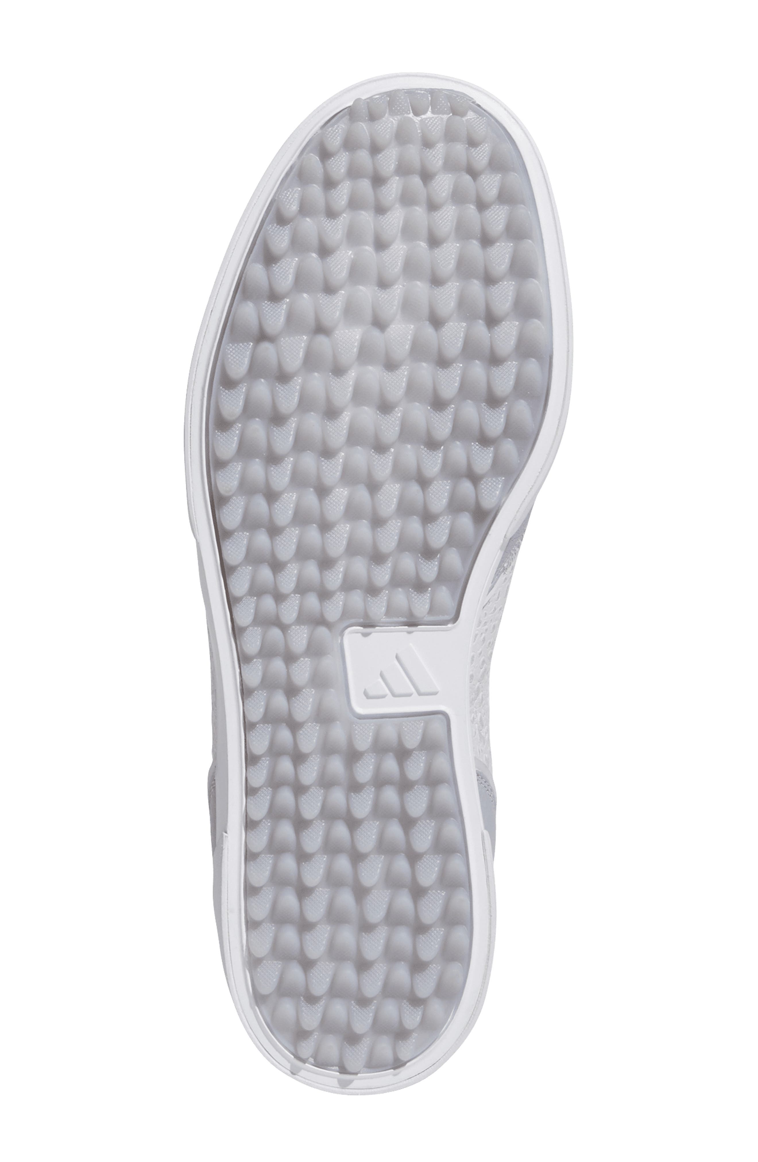 adidas Retrocross 25 Spikeless Golf Shoe, Alternate, color, White/ Halo Silver/ Dash Grey