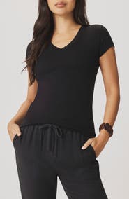 Splendid Josie Stretch V-Neck T-Shirt