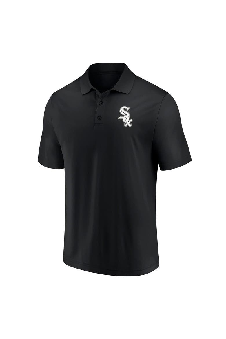 Men's Fanatics Black Chicago White Sox Primary Logo Polo, Alternate, color, Black