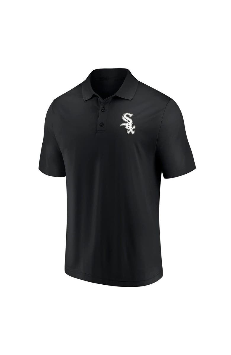 FANATICS Men's Fanatics Black Chicago White Sox Primary Logo Polo, Alternate, color, Black