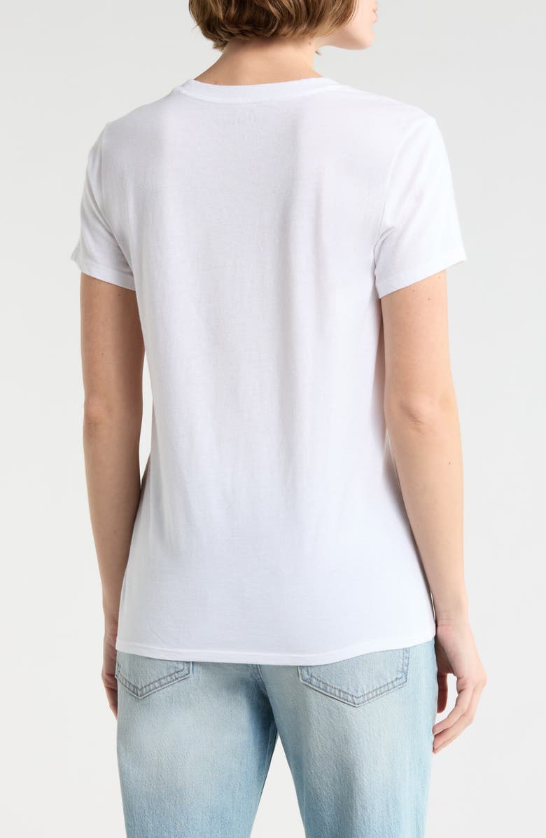 Lucky Brand Lucky You Have a Nice Day Graphic T-Shirt, Alternate, color, Bright White