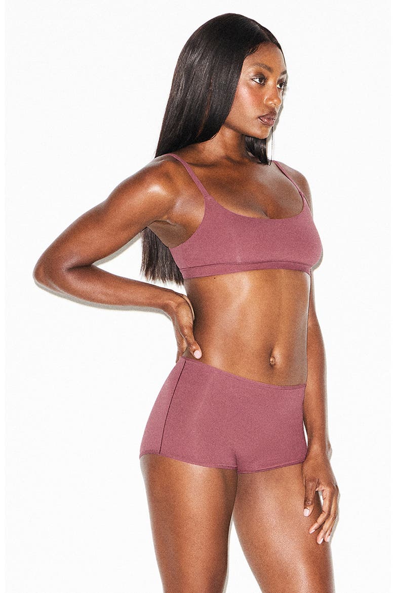 Fits Everybody Boy Shorts, Alternate, color, BEET