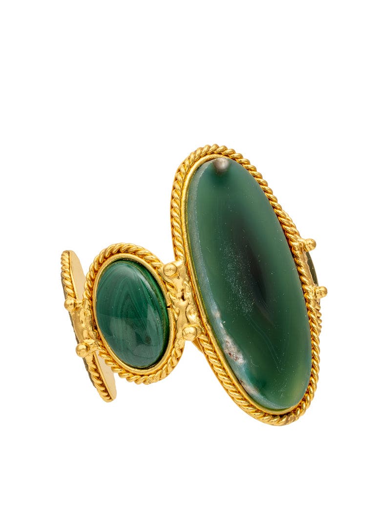 selected GREEN AGATE