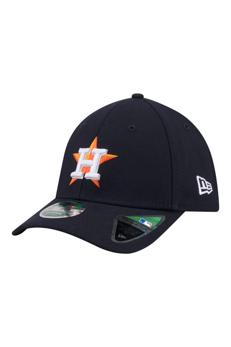 Men's New Era  Navy Houston Astros Player Replica 39THIRTY M-Crown Flex Hat, Main, color, Navy