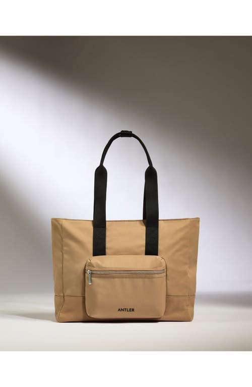 Antler Icon Tote Bag In Neutral