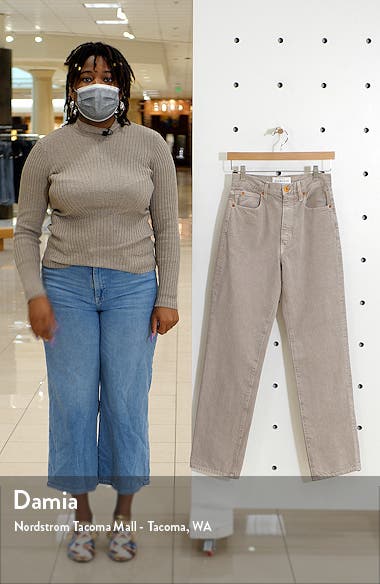 SLVRLAKE London High Rise Straight Jeans (Women) | Nordstromrack