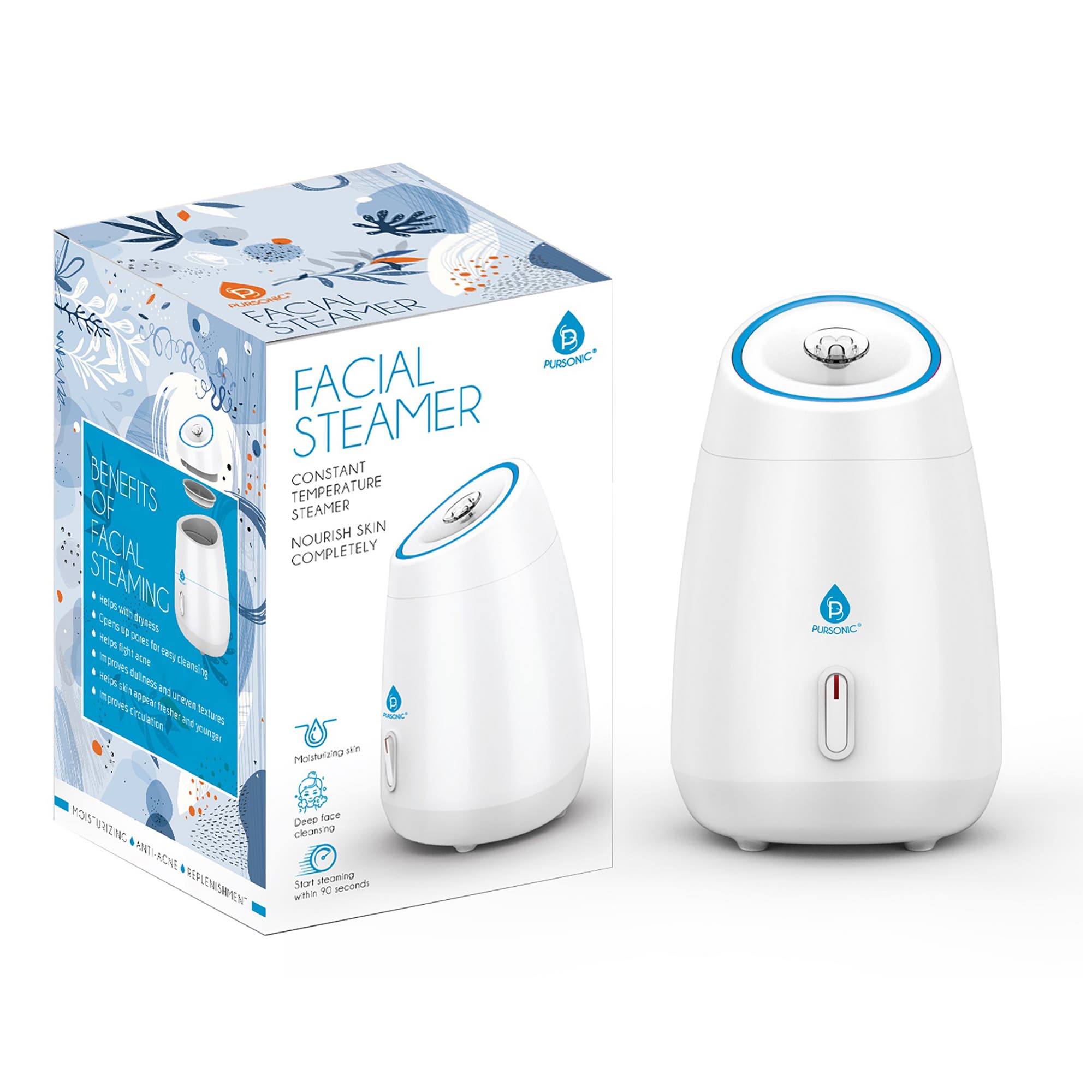 PURSONIC Facial Steamer Hot Mist Moisturizing Spa | Nordstrom