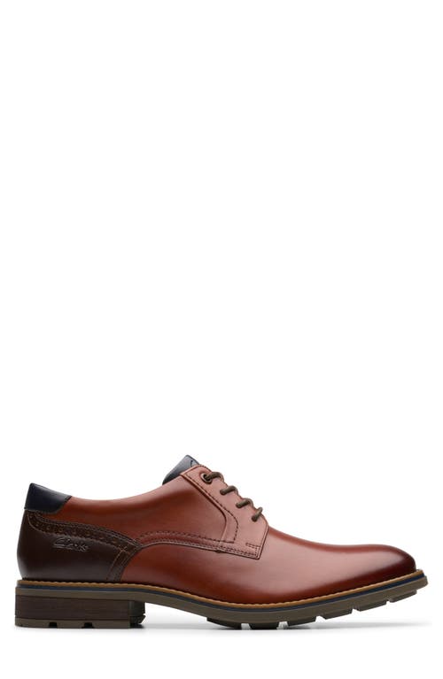 Clarks ® Emmett Plain Toe Derby In Brown
