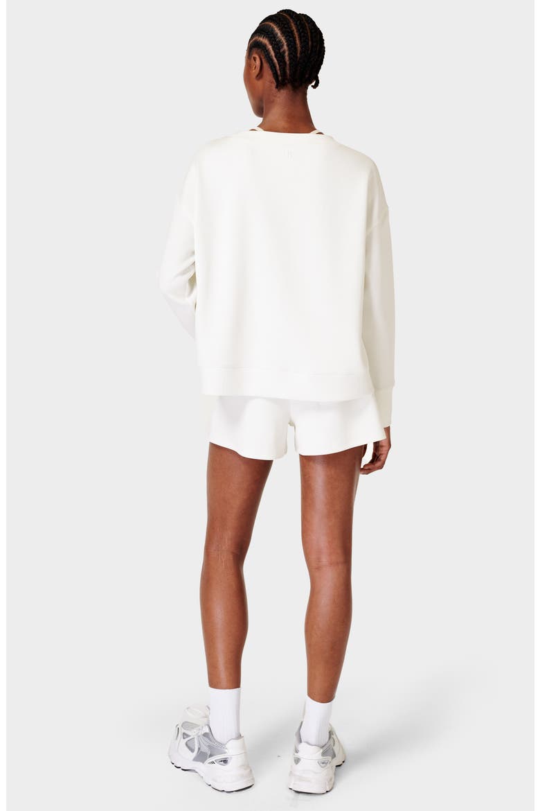 Sand Wash Cloud Weight Shorts, Alternate, color, LILY WHITE