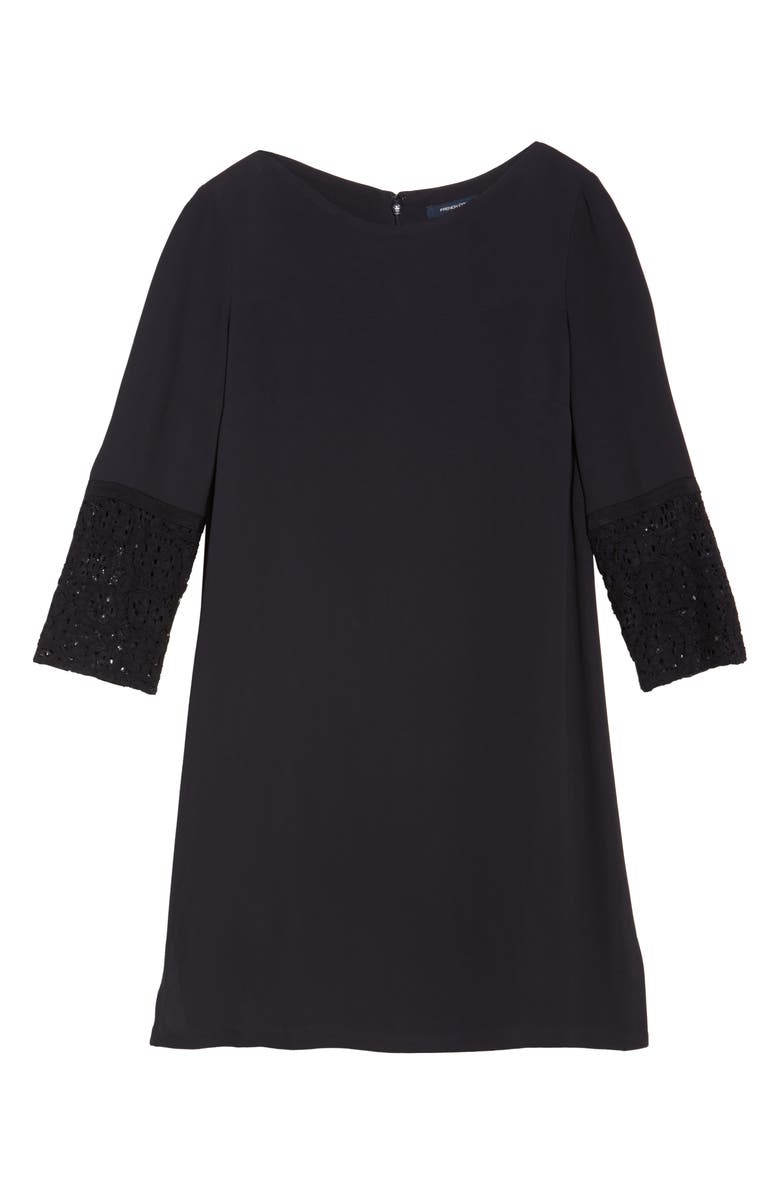 French Connection Ensor Crepe Shift Dress, Alternate, color, 