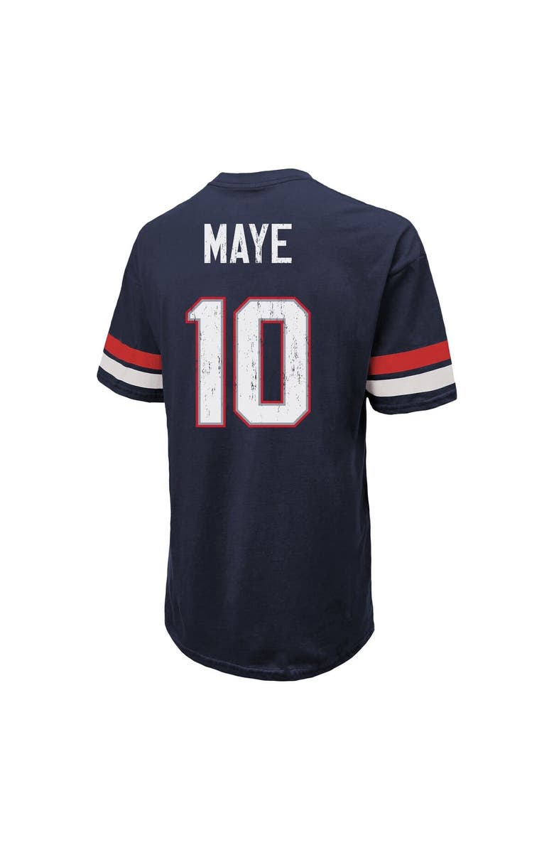 Majestic Threads Men's Majestic Threads Drake Maye Navy New England Patriots  Oversized T-Shirt, Alternate, color, Navy
