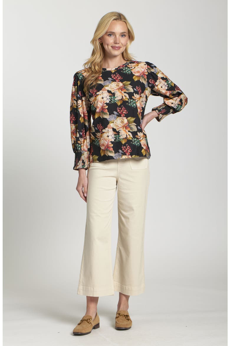 Wide Leg Ankle Jeans, Alternate, color, NATURAL
