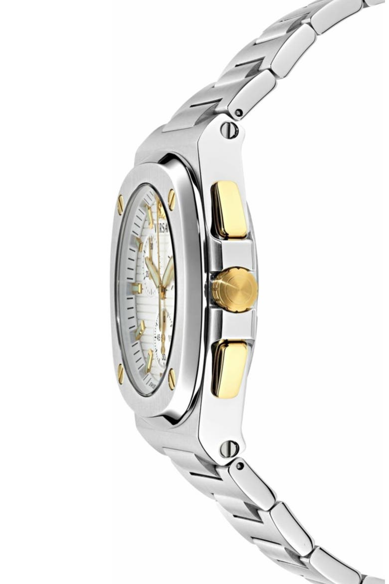 Tolomeo Chronograph Bracelet Watch, 42mm, Alternate, color, STAINLESS STEEL