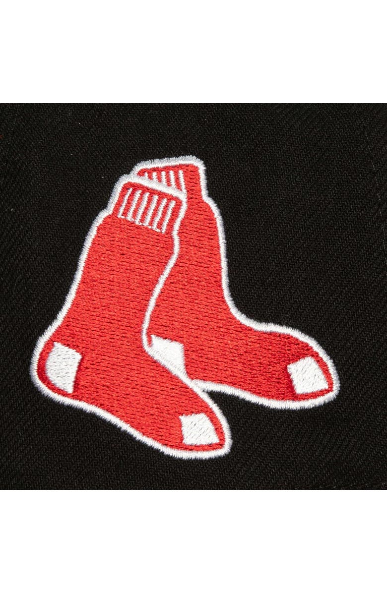Mitchell & Ness Men's Mitchell & Ness Black Boston Red Sox Bred Pro Adjustable Hat, Alternate, color, Black