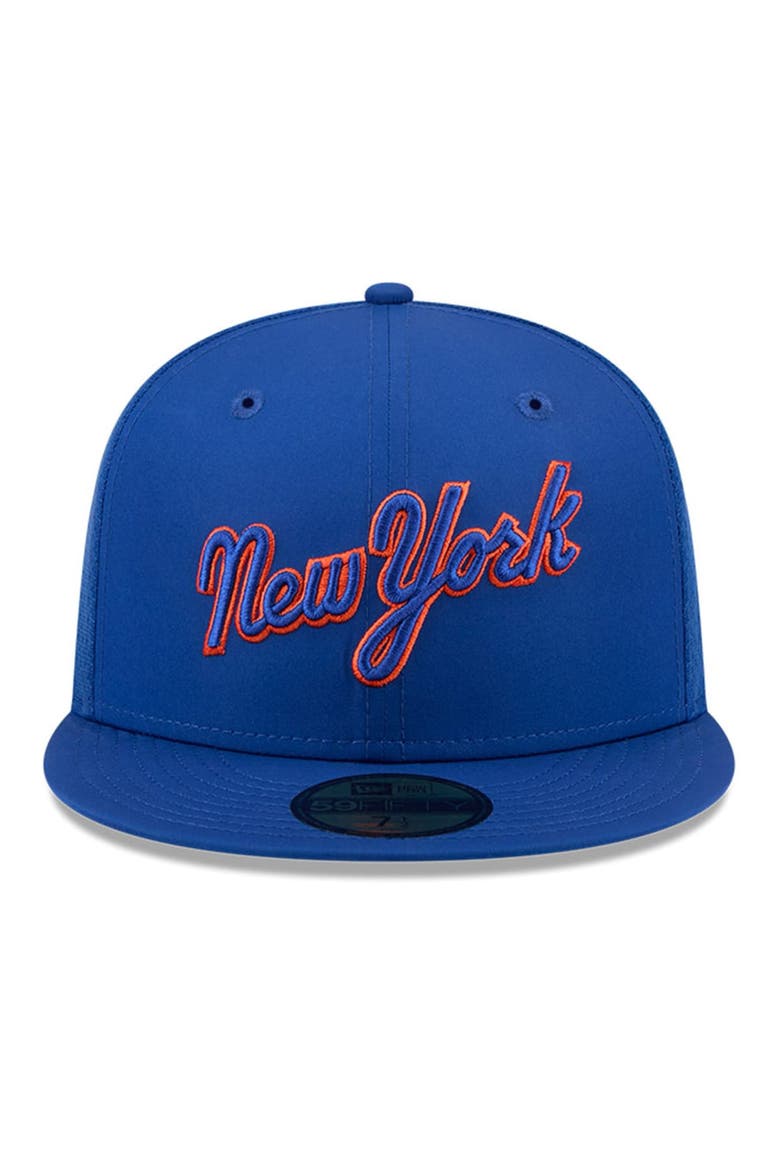 Men's New Era Royal New York Mets 2026 Batting Practice 59FIFTY Fitted Hat, Alternate, color, Royal