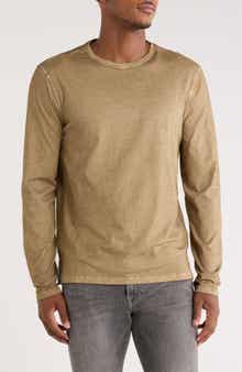 John Varvatos Chester Crewneck Long Sleeve T-Shirt
