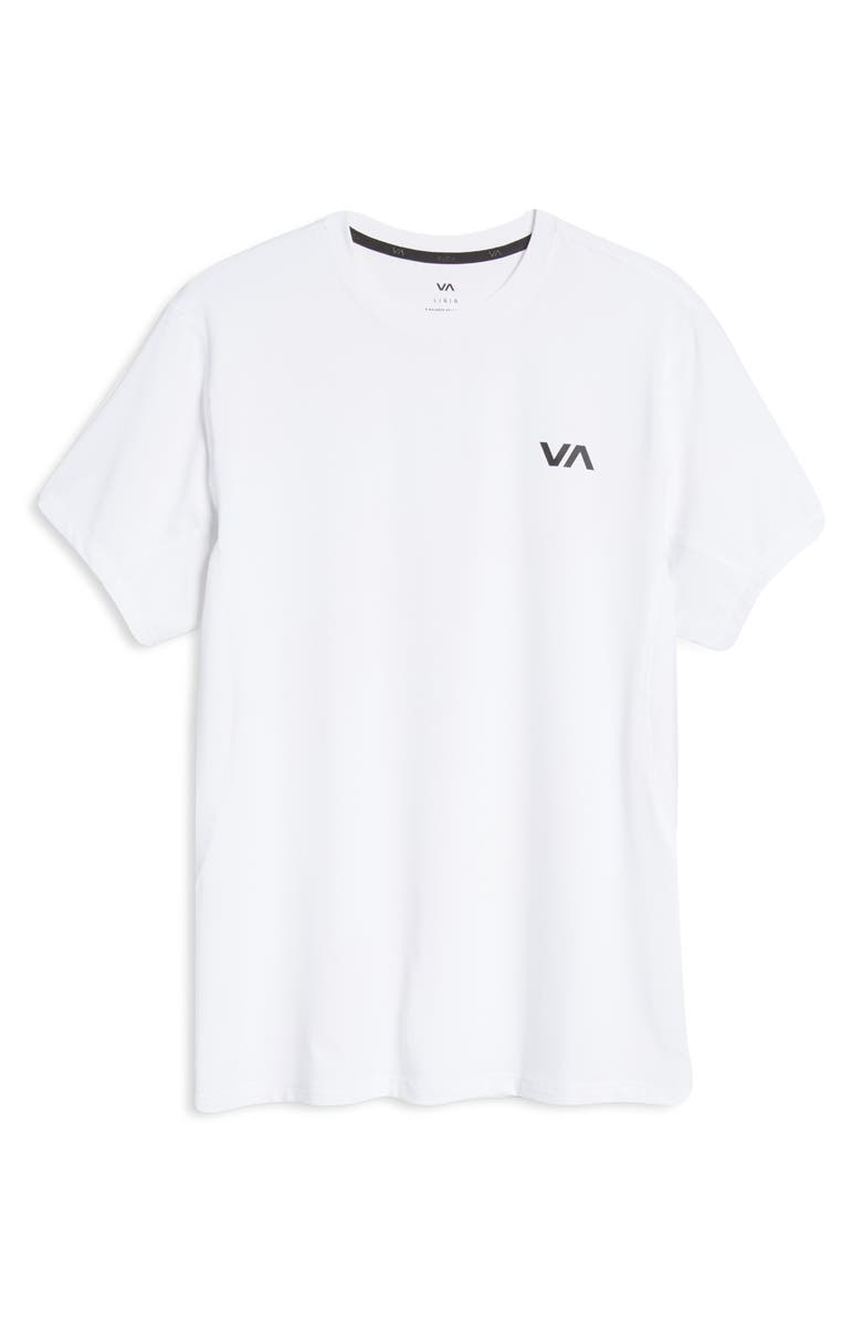 RVCA Sport Vent Logo Graphic T-Shirt, Alternate, color, White