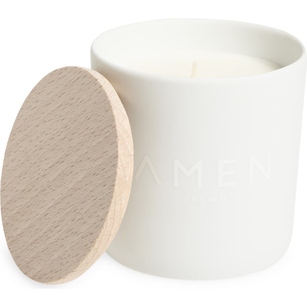 Amen Chakra Scented Candle In Purple