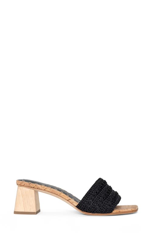 Donald Pliner Block Heel Sandal In Black