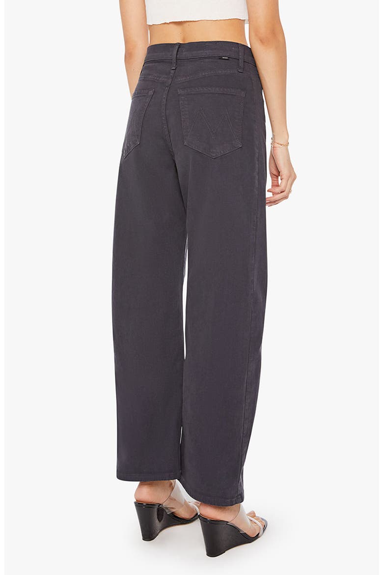The Half Pipe Flood High Waist Barrel Jeans, Alternate, color, FADED BLACK