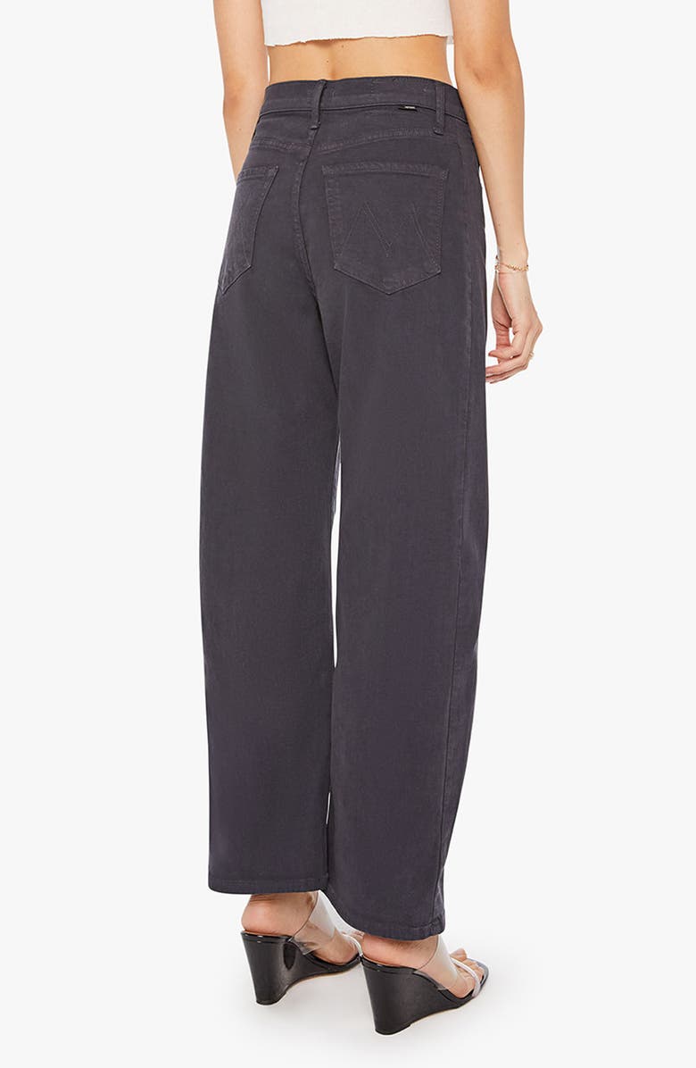 MOTHER The Half Pipe Flood High Waist Barrel Jeans, Alternate, color, Faded Clack