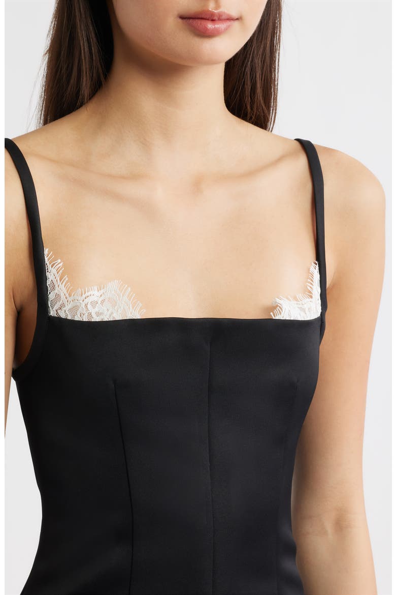 Greer Minidress, Alternate, color, BLACK