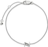 Monica Vinader Initial Pendant Bracelet