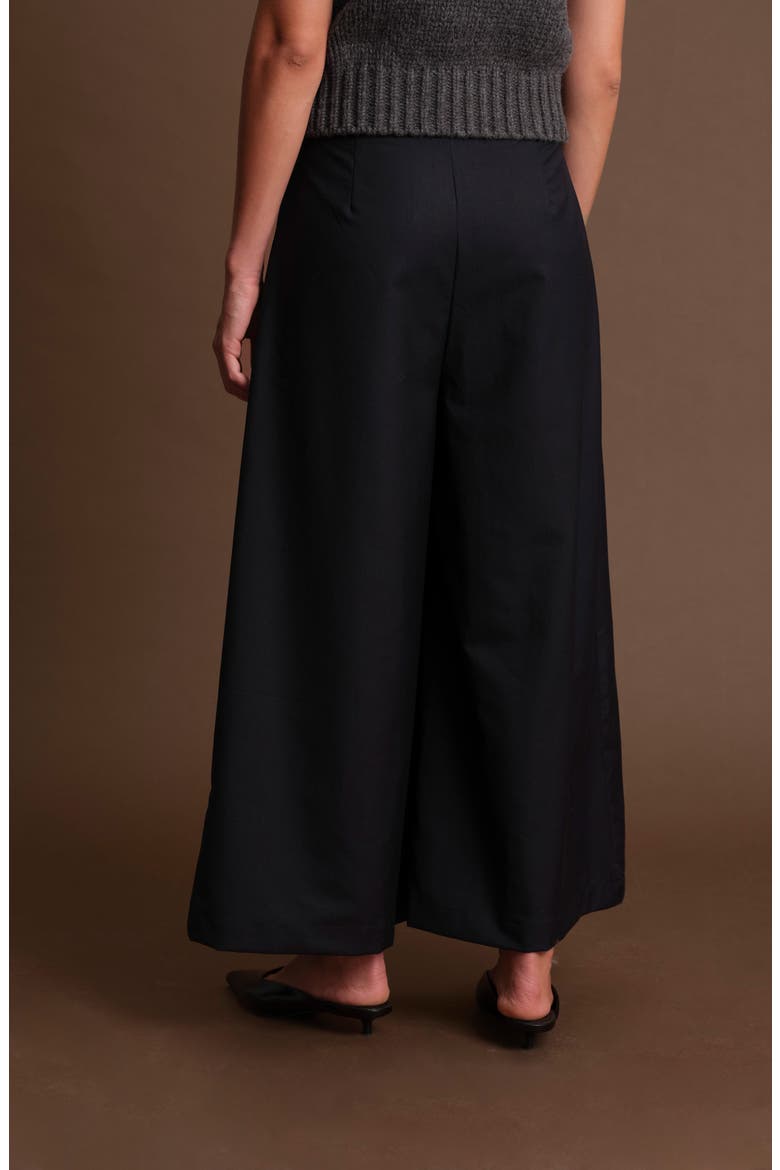 Martin Pleated Wide Leg Pants, Alternate, color, DARK BLUE