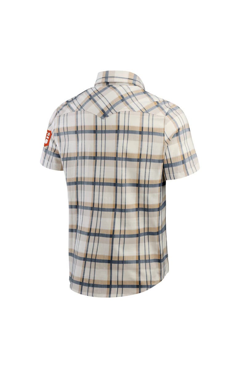 Darius Rucker Collection by Fanatics Men's Darius Rucker Collection by Fanatics Navy Detroit Tigers Plaid Full-Snap Shirt, Alternate, color, Navy