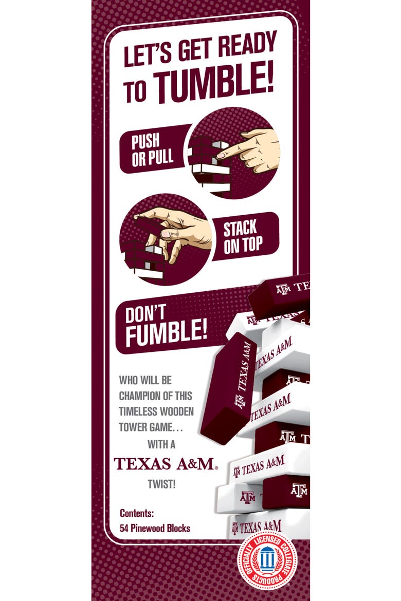 Texas A&M Aggies Tumble Tower, Alternate, color, Multicolor