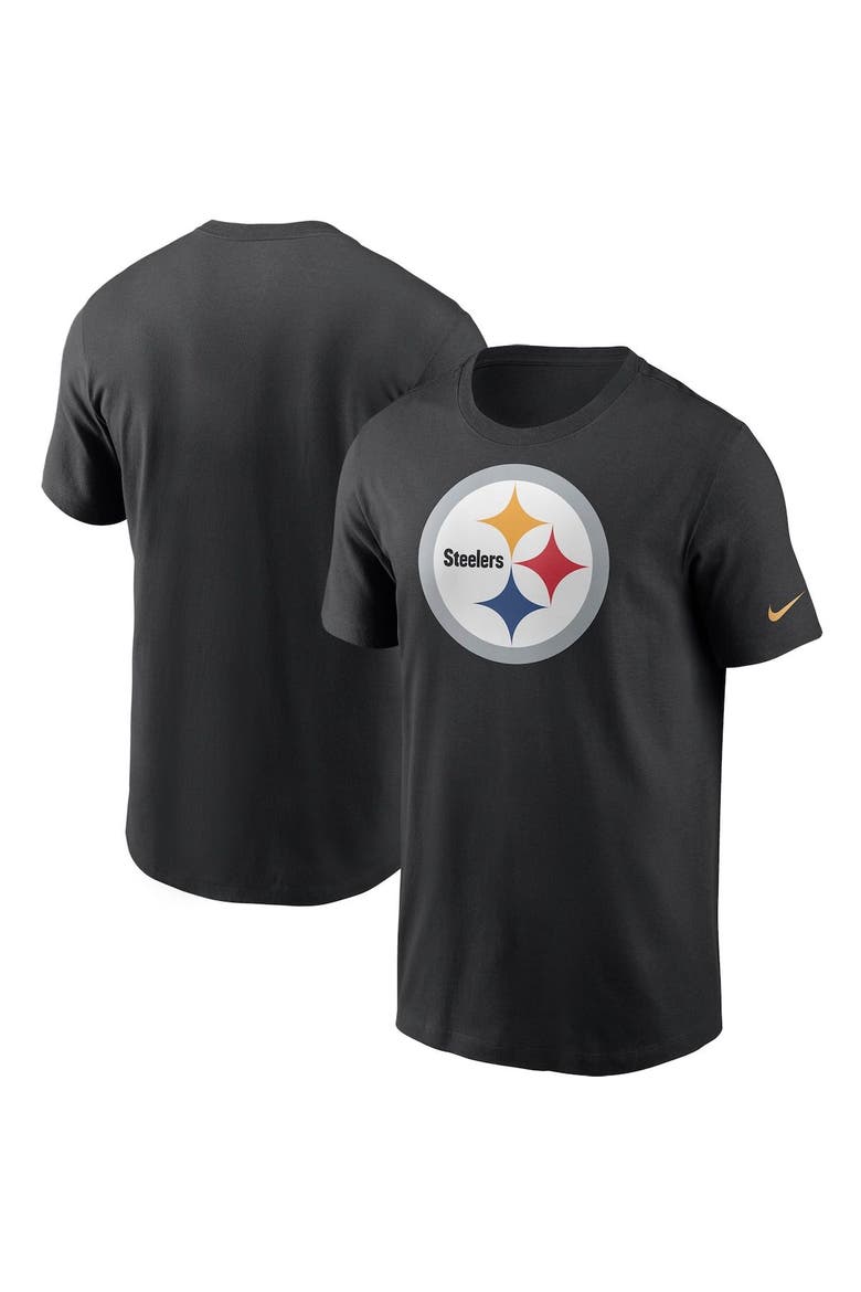 Men's Nike Black Pittsburgh Steelers Primary Logo T-Shirt, Main, color, BLACK