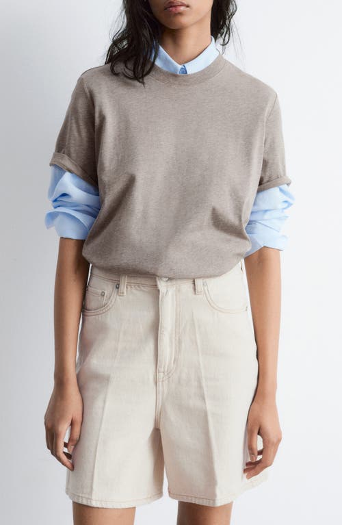 & Other Stories Crewneck T-shirt In Gray
