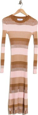 Derek Lam 10 Crosby Hadria Long Sleeve Sweater Dress