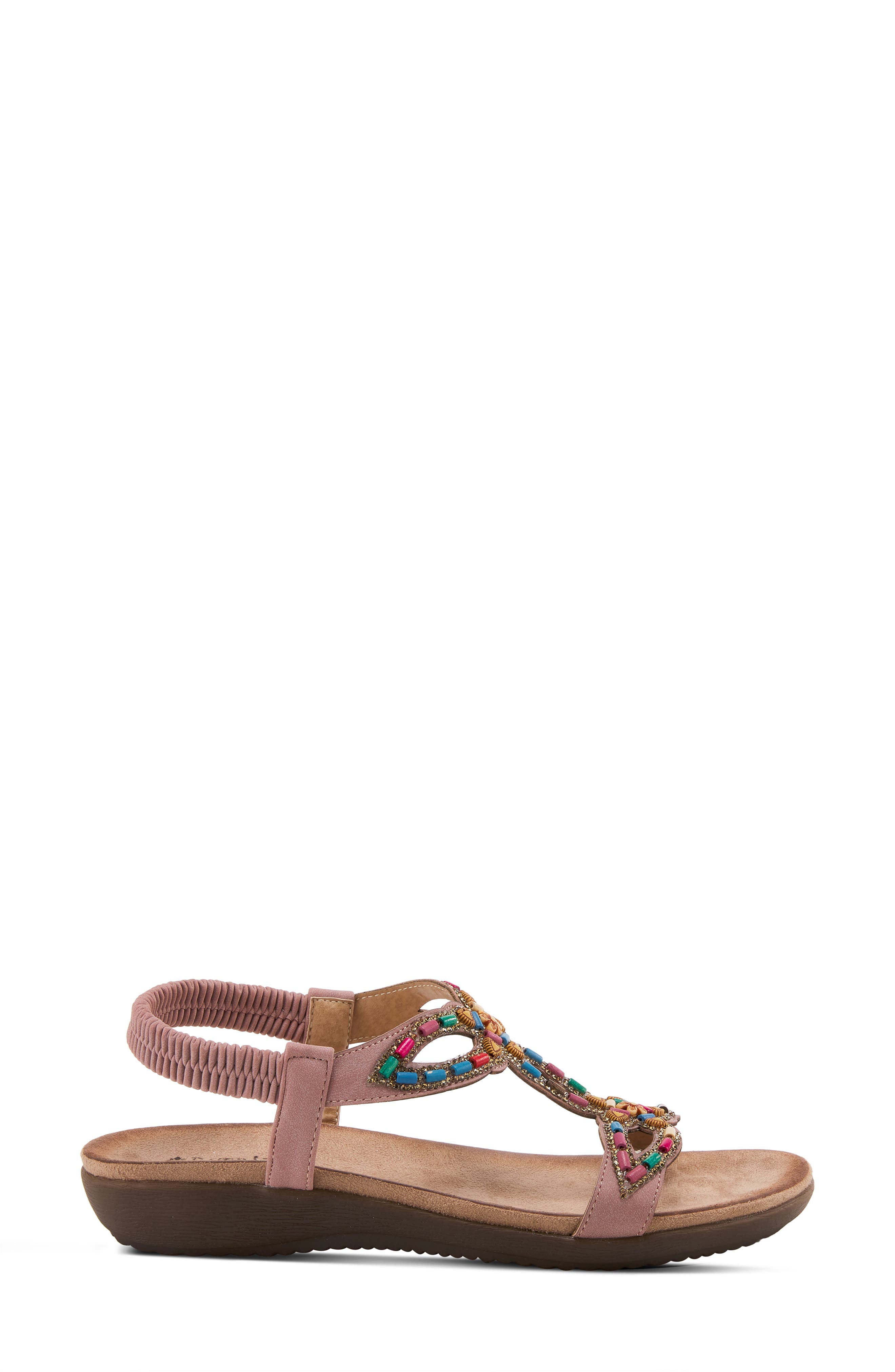 Spring Step Beaded Sandal, Alternate, color, PINK
