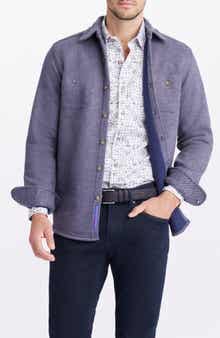 Robert Graham Barford Knit Button-Up Shirt