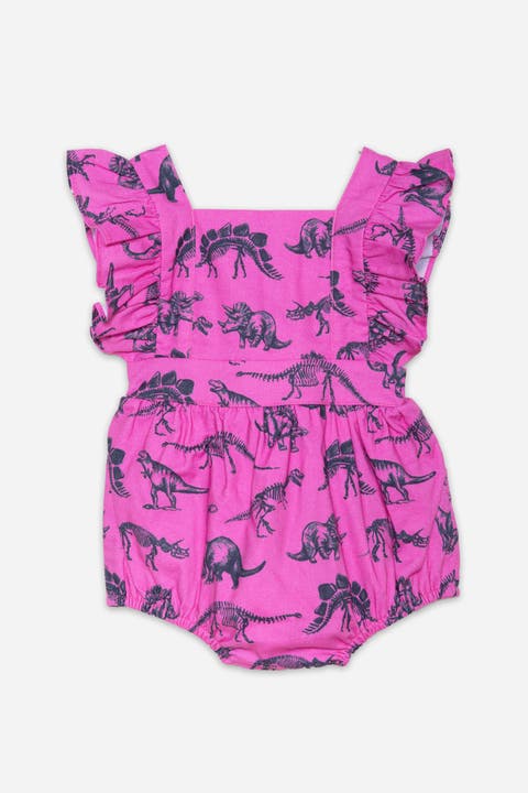 Ruffle Sleeve Bubble Romper (Baby)