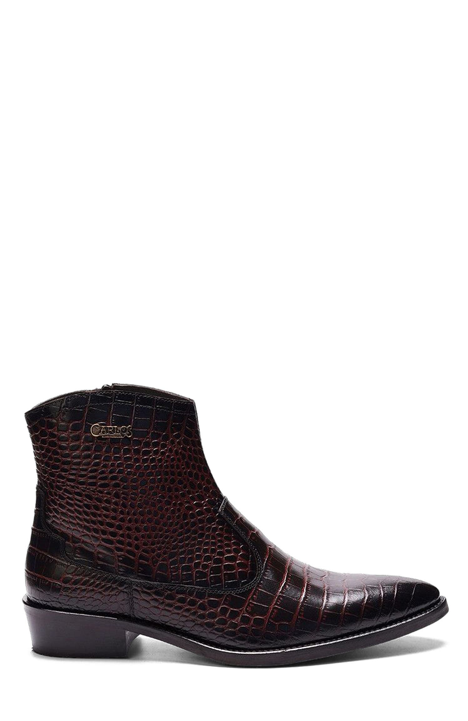  Croco Brown Leather