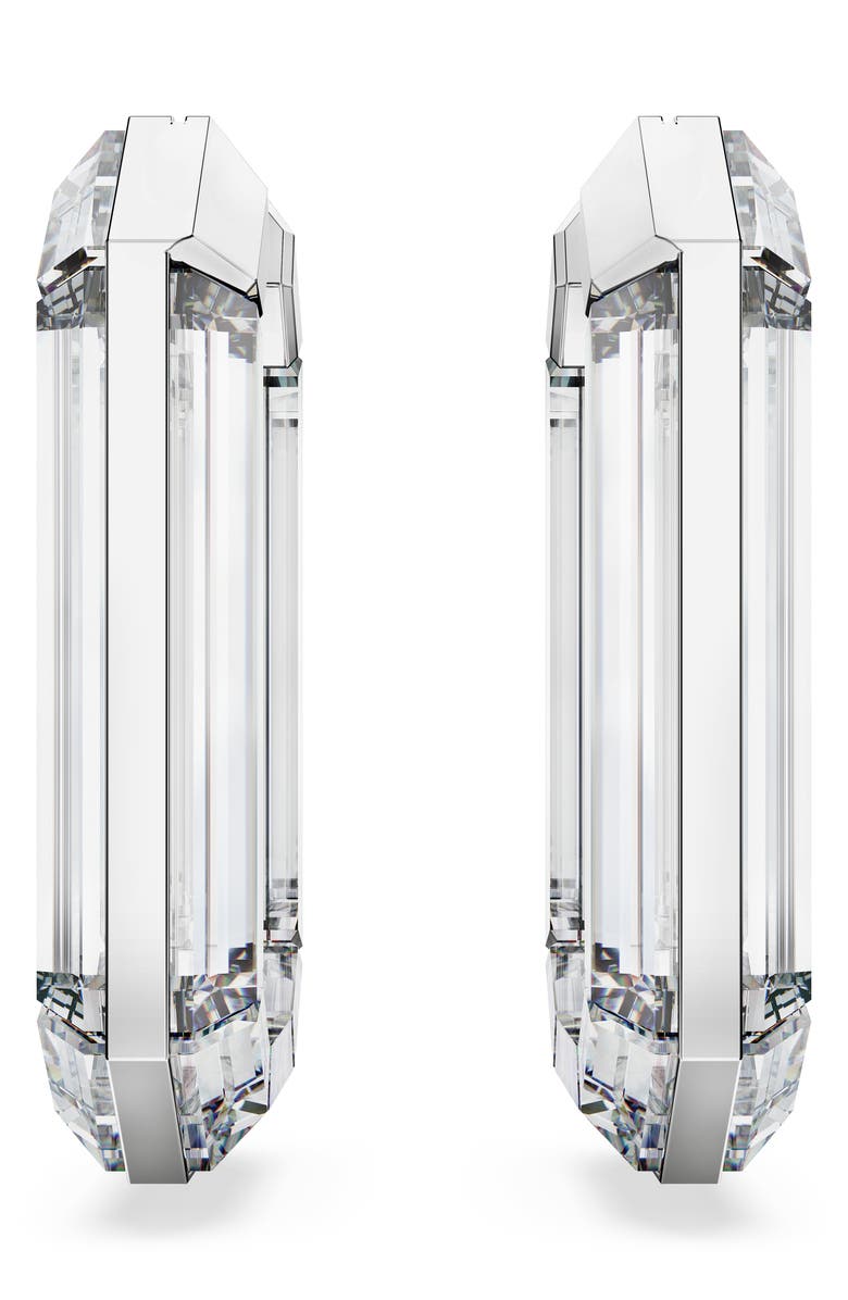 Swarovski Lucent Hoop Earrings, Alternate, color,